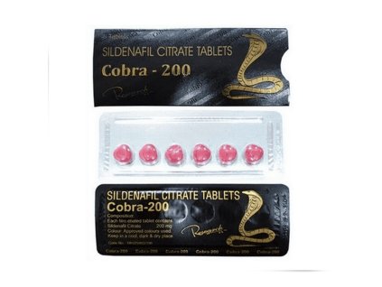 lék Cobra 200mg Vega Sildenafil Citrate