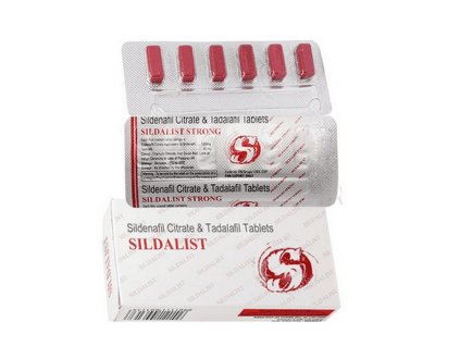 lék Sildalist 140mg Sildenafil a Tadalafil