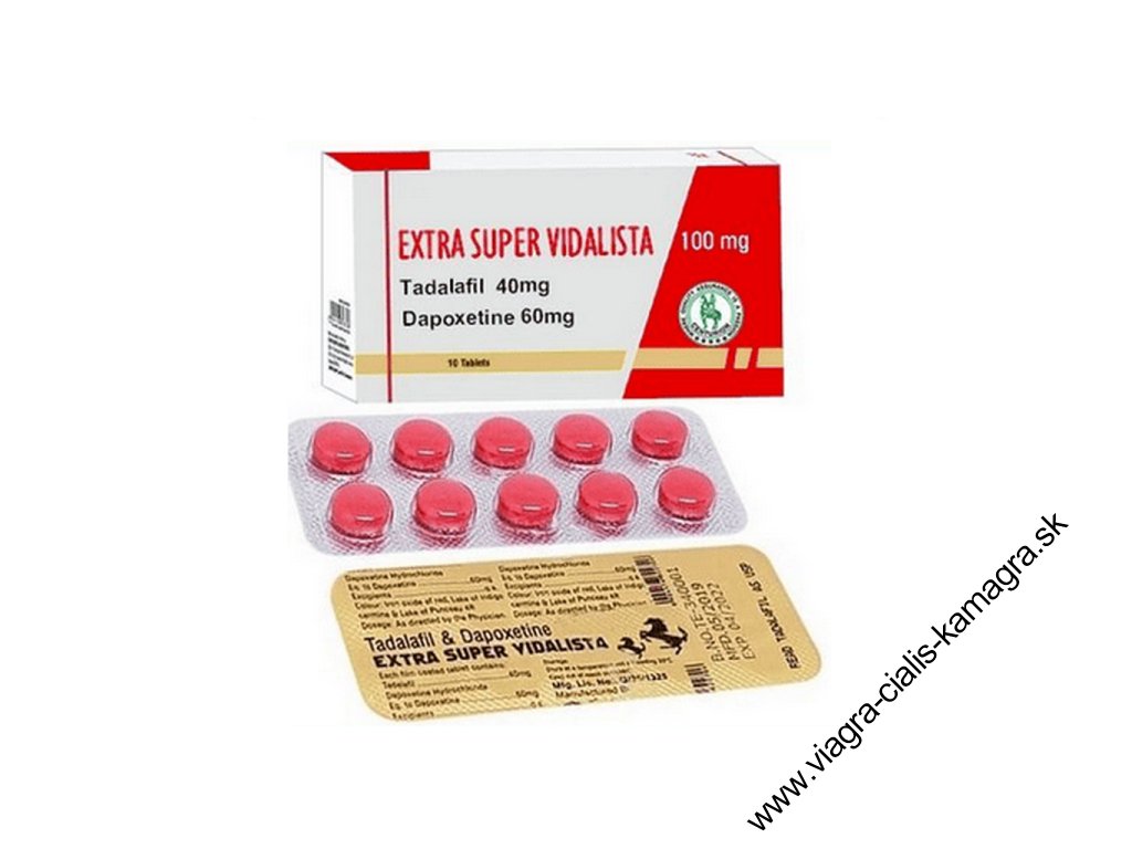 Extra Super Vidalista 100mg liek na stoporenie a oddialenie erekcie