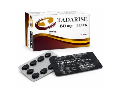 Novinka v obalsti erekcie liek Tadarise 80mg Black