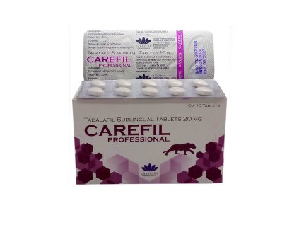 liek Carefil 20mg Professional na rychlú erekciu