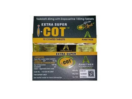 Extra Super COT 140mg liek na stporenie penisu a oddialenie erekcie