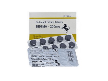 tabletka na silnú erekciu Begma 200mg