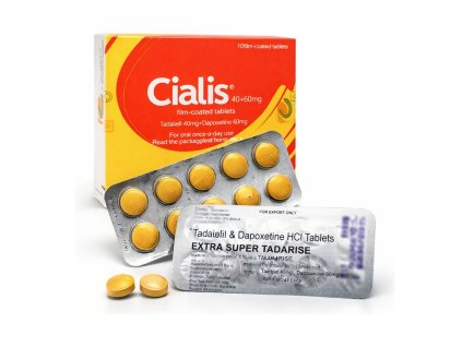 Tadalafil a Dapoxetin v jednom lieku Extra Super Tadarise 100mg