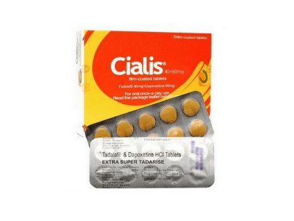 Tadalafil a Dapoxetin v jednom lieku Extra Super Tadarise 100mg