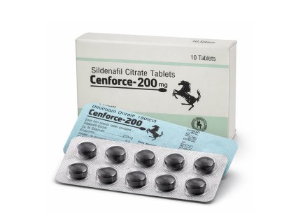 Sildenafil Citrate 200mg sa nachádza v lieku Cenforce 200mg