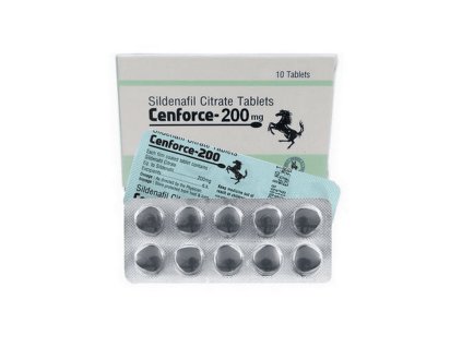 Sildenafil Citrate 200mg sa nachádza v lieku Cenforce 200mg
