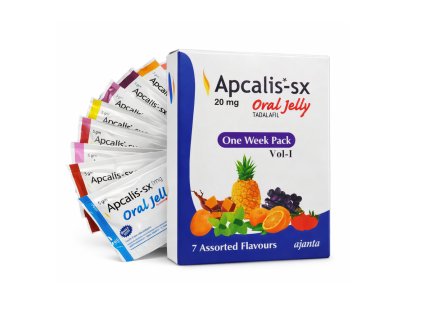 Apcalis SX 20mg Oral Jelly liek na stoporenie penisu