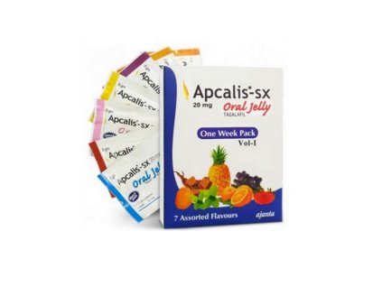 Apcalis SX 20mg Oral Jelly liek na stoporenie penisu