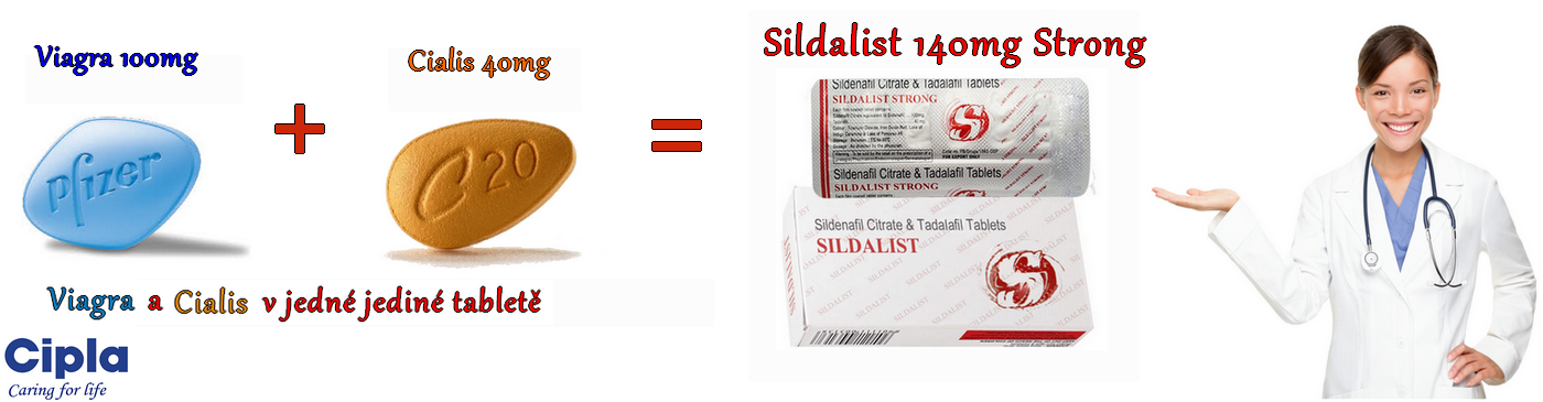 Viagra a Cialis v jedné tabletě