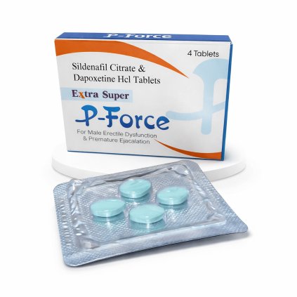 Sildenafil a Dapoxetin lék na ztopoření Extra Super P-Force 200mg