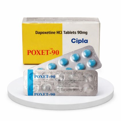 Poxet 90mg Dapoxetin látka na čistě oddálení erekce