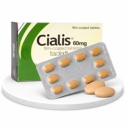 Tadalafil 60mg Cialis na dlouhé ztopoření erekce