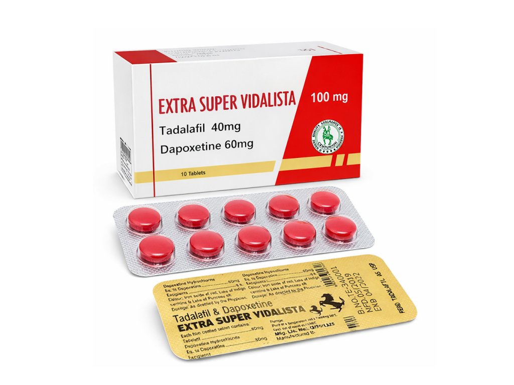 Extra Super Vidalista 100mg lék na stopoŕení a oddálení erekce