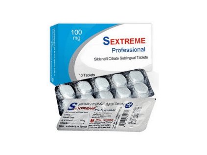 lék Sextreme 100mg Sublingválny lék s obsahem Sildenafilu