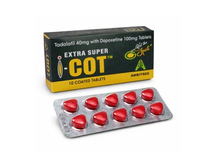 Tadalafill a Dapoxetin se nachází v léku Extra Super Cot 140mg