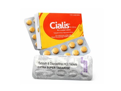 Tadalafil a Dapoxetin v jednom léku Extra Super Tadarise 100mg