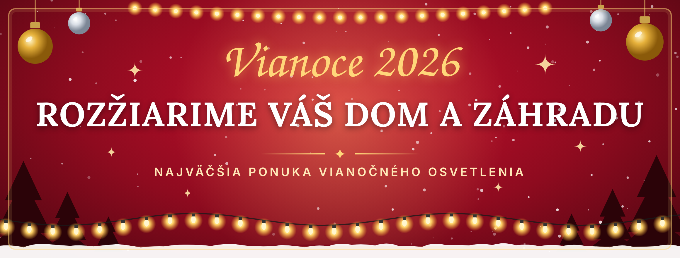 Rozžiarime váš dom aj záhradu
