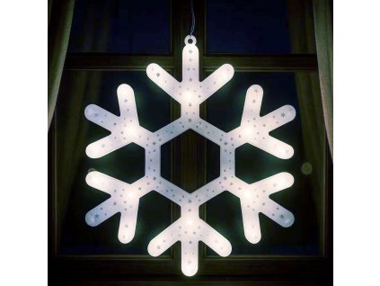 Vianočné svietiace LED dekorácie - Snehová vločka