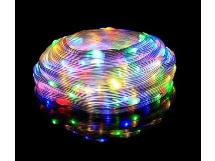 Vonkajšia LED vianočná reťaz, viacfarebná, 100m, 1000 LED, 8 programov