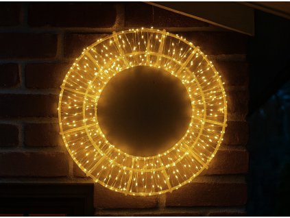 9076 1 vanocni led kruh