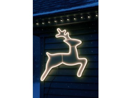 LED Vianočná dekorácia - Sob, 70 × 57 cm