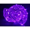 LED světelná koule, fialová