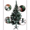 Umelý vianočný stromček, jedľa so šiškami a bobuľami, 210cm