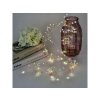 8147 4 vanocni led mikro retez s hvezdickami studena bila 100 led