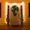 garland lights christmas door idea fotor 20231023171229