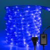 Vianočné svetelné hadice, 10m, modrá
