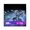Vonkajšia vianočná mikro reťaz, studená biela, 100m, 1000 LED