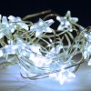 Vianočná LED reťaz na vnútorné použitie - hviezdičky, 4m, 40 LED