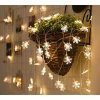 70247 1 0 chasanwan 3 m 20 lights snowflake garland battery box new year s ornaments christmas decorations for