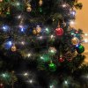 Vnitřní LED vánoční řetěz se špičatými LED diodami - různobarevná