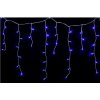 6237 vnitrni led vanocni zaves modra 5m 210 led stale svitici se zablesky propojovatelny