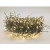9445 3 vanocni led svetelny mikro retez tepla bila s 8 programy 50m 1500 led dalkovy ovladac