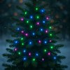 Vonkajší LED vianočný reťazec - viacfarebný, 100m, 1000 LED, diaľkové ovládanie