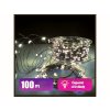 Vonkajšia vianočná mikro reťaz, teplá biela, 100m, 1000 LED