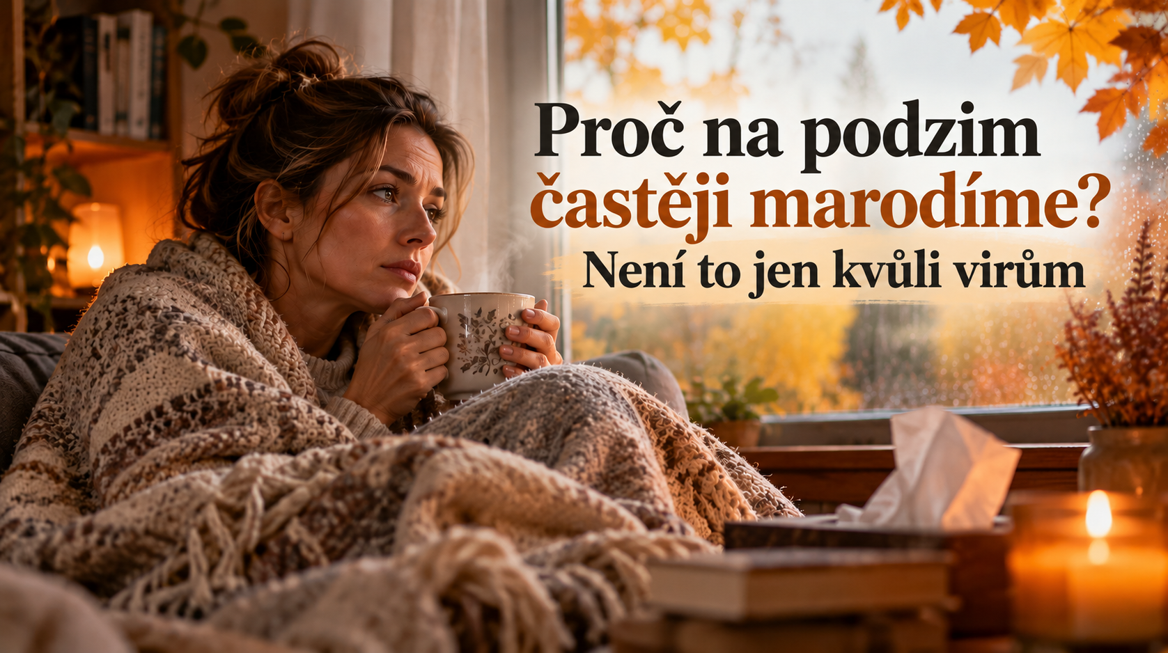 Proč na podzim častěji marodíme? Není to jen kvůli virům