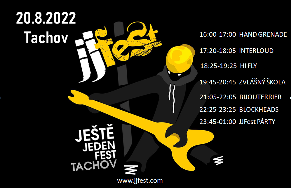 JJFest - Tachov - 20.08.2022 od 16:00 hod.