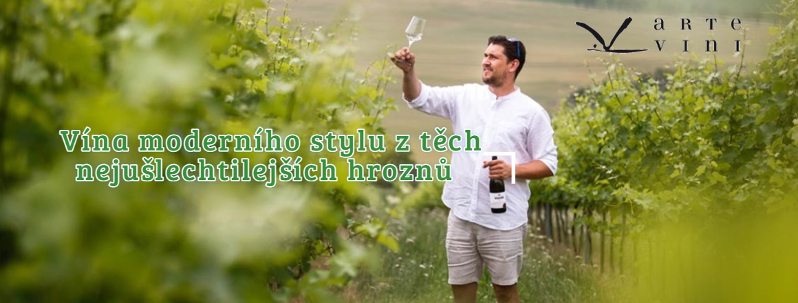 Ochutnejte vína v moderním stylu z vinařství Arte Vini