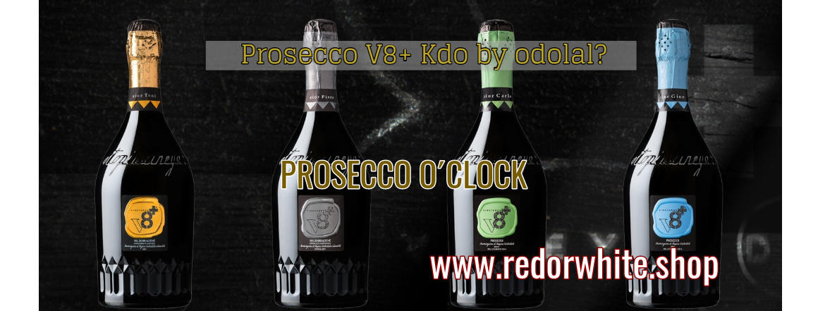Lahodná a oceňovaná Prosecca z vinařství V8+