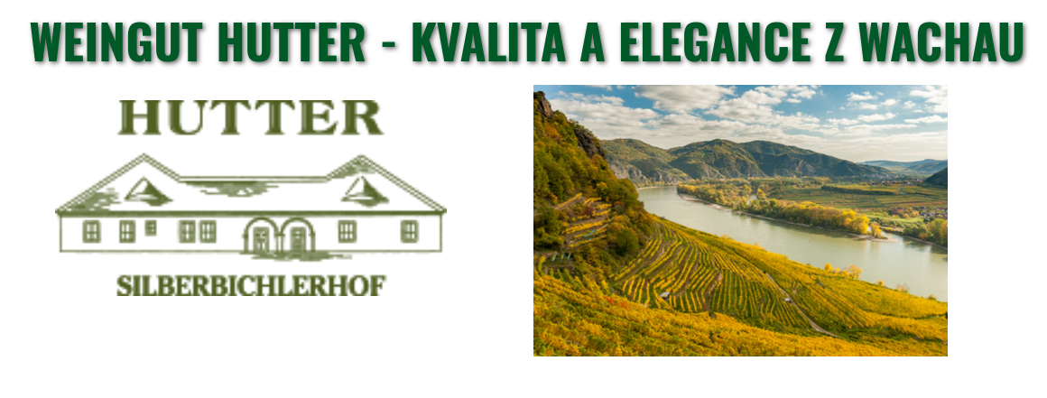 Novinka v našem e-shopu - Weingut Hutter - kvalita a elegance z WACHAU