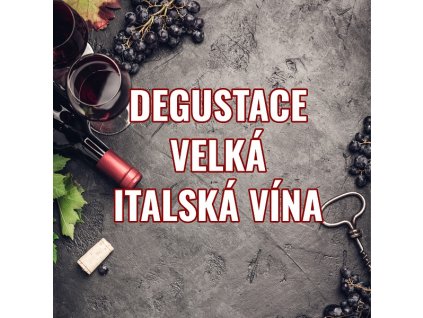 degustace velka italska vina