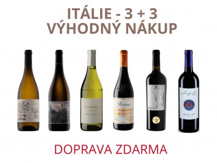 degustacni sada 3 plus 3 italie vyhodny nakup
