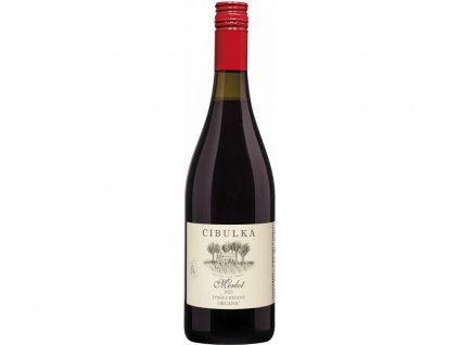 merlot 2021 vyber z hroznu BIO Cibulka