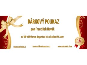 darkovy poukaz degustace vin 6000