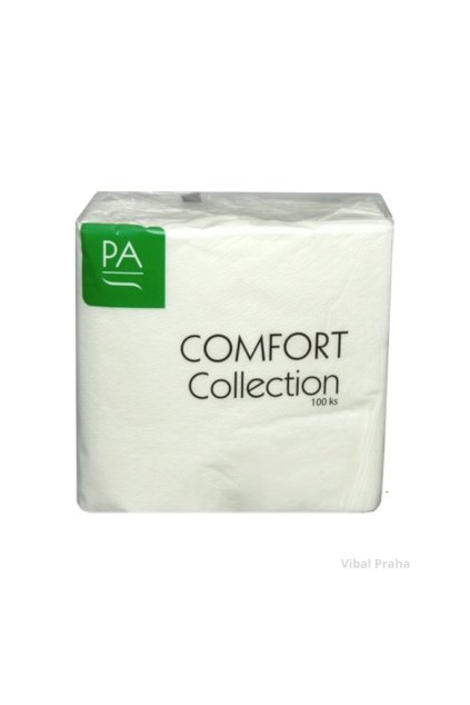 Khăn giấy 1 lớp Comfort/trắng/30x30mm/100 cái/46 bịch/thùng