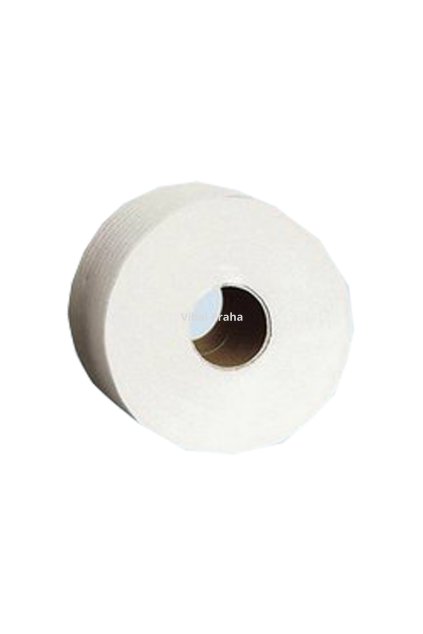 Jumbo 2-Ply White Toilet Paper Roll 190mm x 100m, 12rolls/box
